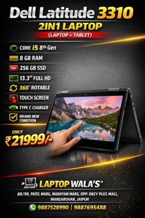 Dell Latitude 2in1 Laptop + Tablet