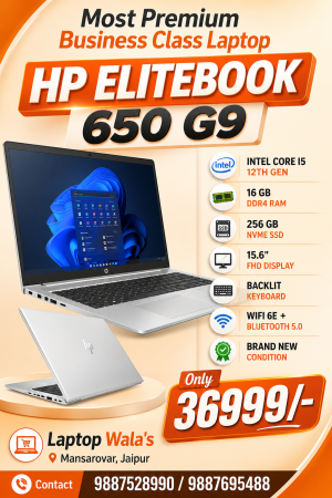 Most Premium Elitebook Laptop 650 G9