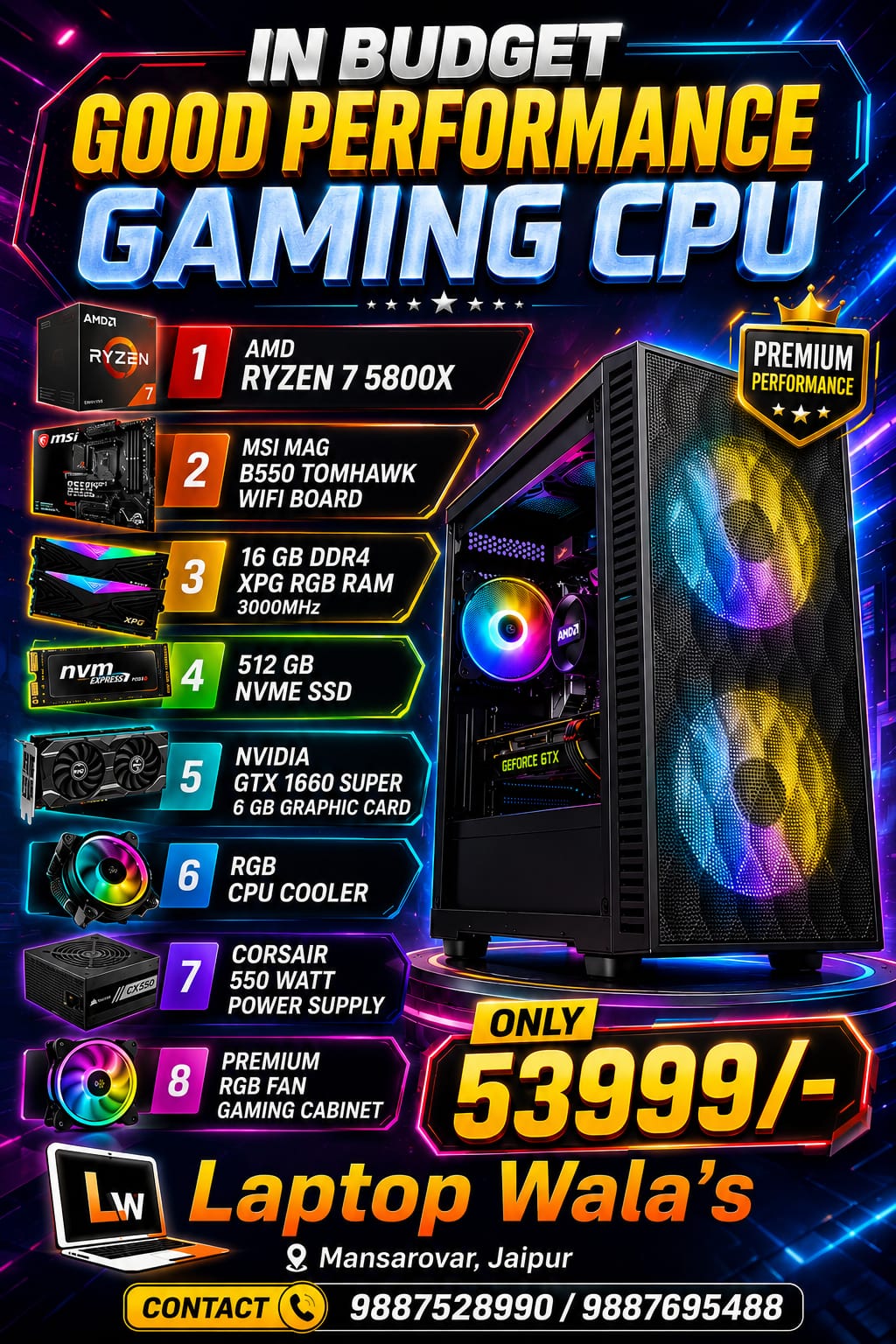 HIGH PERFORMANCE GAMING CPU IN BUDGET PRICE
